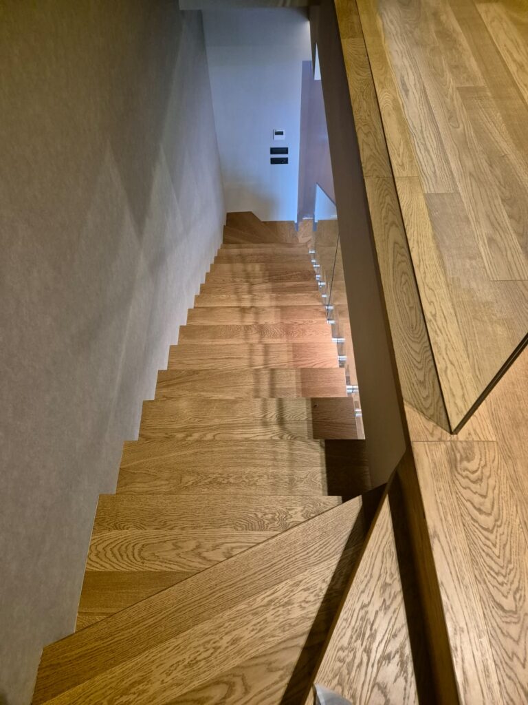 Lamine Parke Merdiven: Estetik Ve Dayanıklılık 4 Fertig Holz Parquet Oak Veneto Massive Parke 6